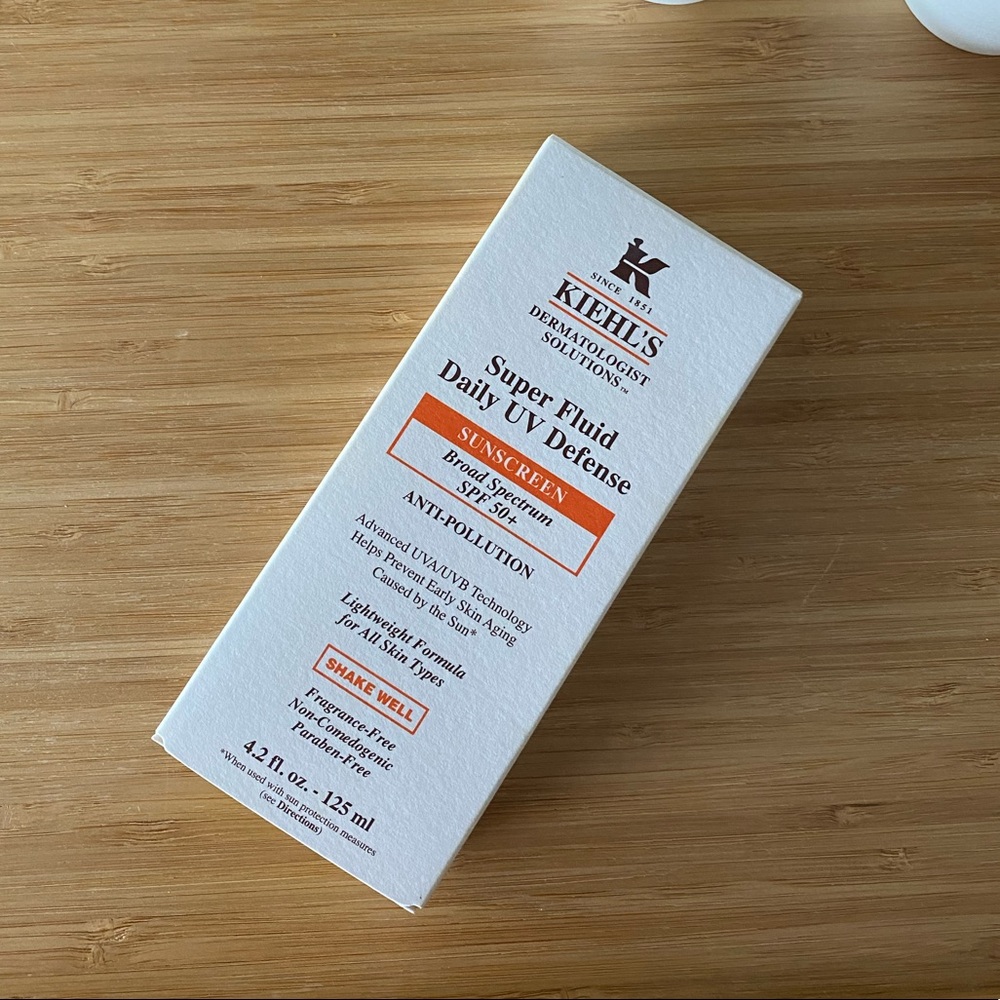KIEHL’s Super fluid daily UV sunscreen ☀️